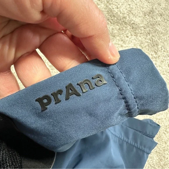 Prana Men’s Coal Super Mojo Pull On Short 10” Outdoor UPF 50+ in Blue Anchor L - Picture 10 of 16